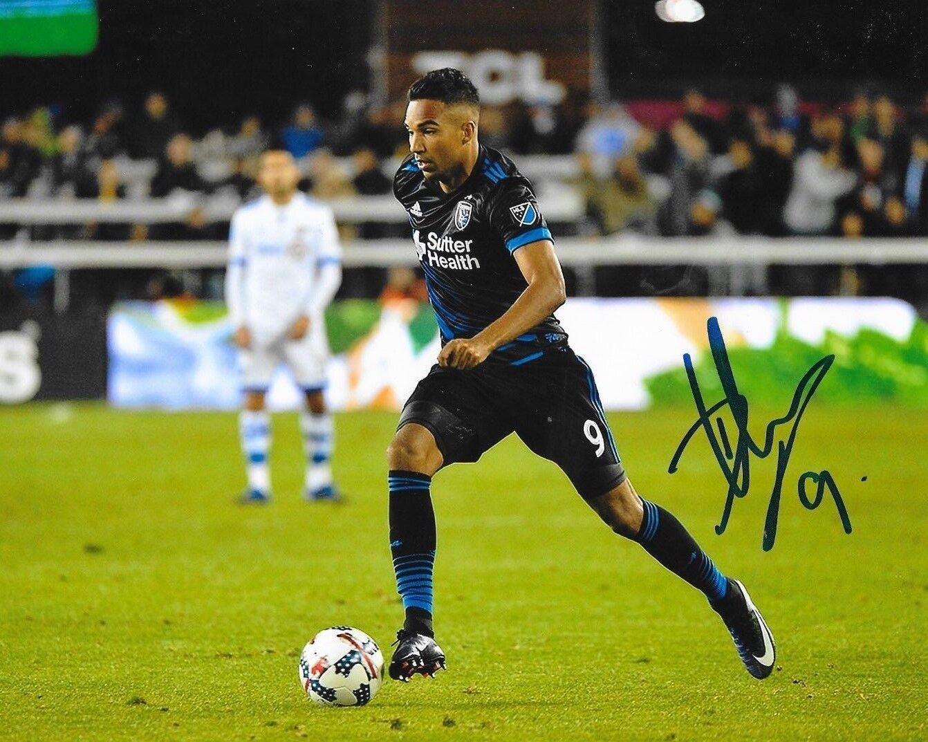 Danny Hoesen signed San Jose Earthquakes 8x10 Photo Poster painting autographed MLS Soccer