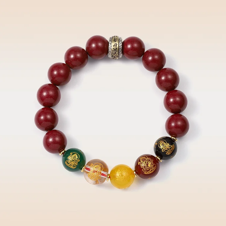 Five Dzambhala Talisman Bracelet