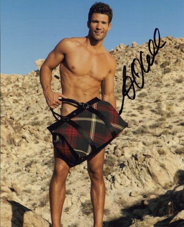 Aaron O'Connell Male Model in-person signed 8x10 Photo Poster painting