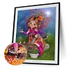 Diamond Painting-5D Full Round Drill  Big Eyes Girl