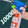 Butane Torch Head Grill Cooking Torch with Adjustable Hose Flame Thrower for BBQ