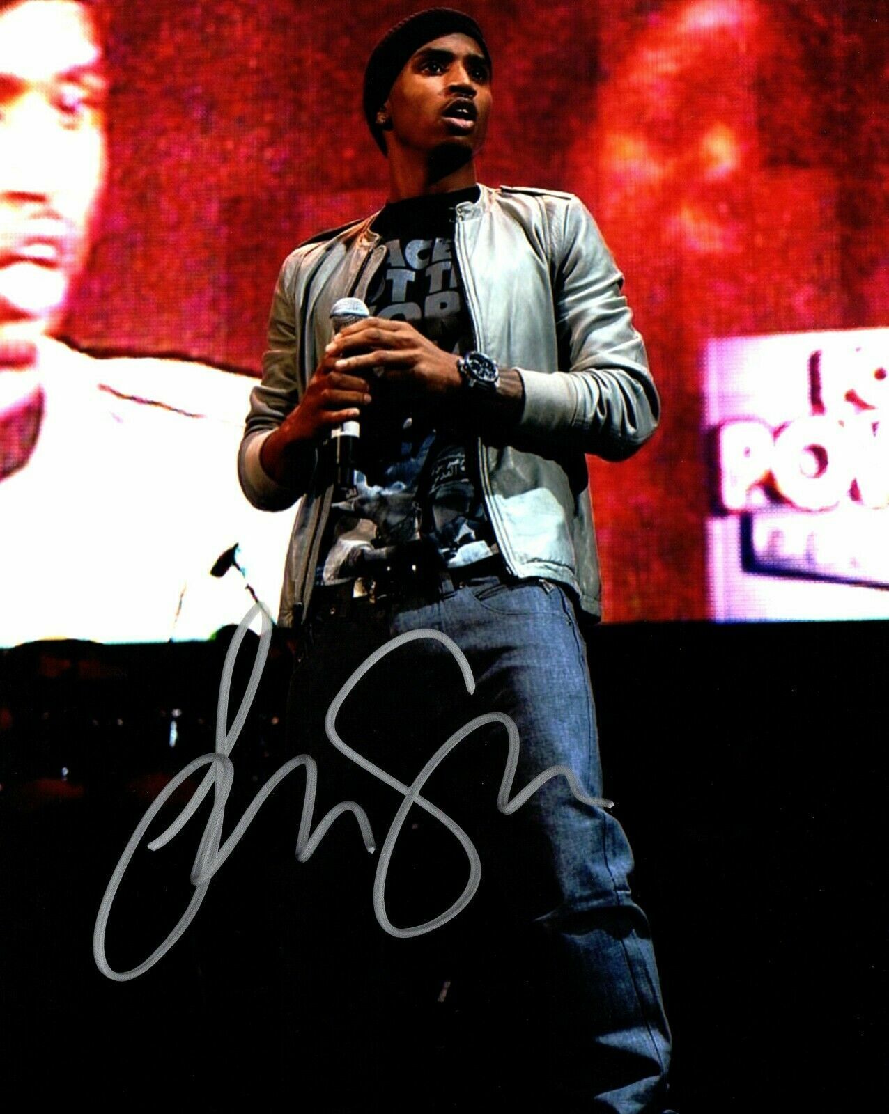 Trey Songz Autographed Signed 8x10 Photo Poster painting REPRINT