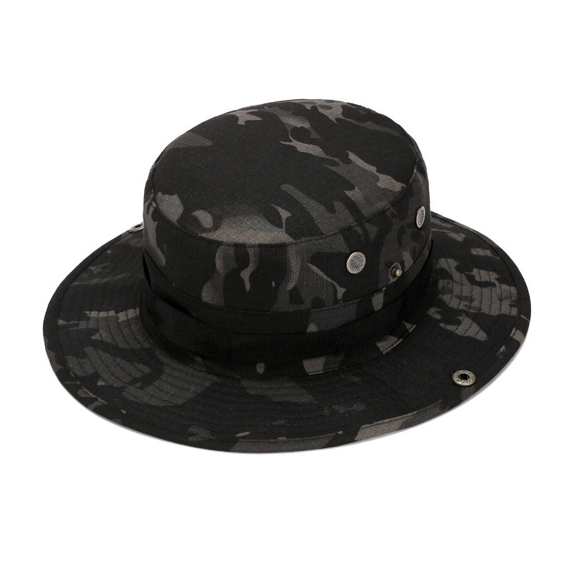 Suppliers Outdoor Camping Camouflage Hat Fishing Hat Travel Fisherman Hat Beni Hat Men And Women Sun Protection Hat