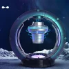 Magnetic Levitation Bluetooth Speaker, with Bluetooth 5.0, Colorful Lights, Touch Control, for Home & Office