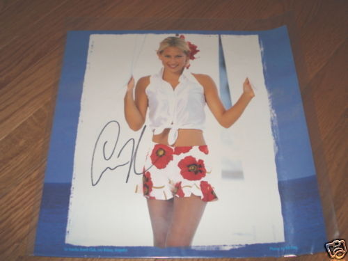 Anna Kournikova Signed Autographed Sexy 12x12 Photo Poster painting #3