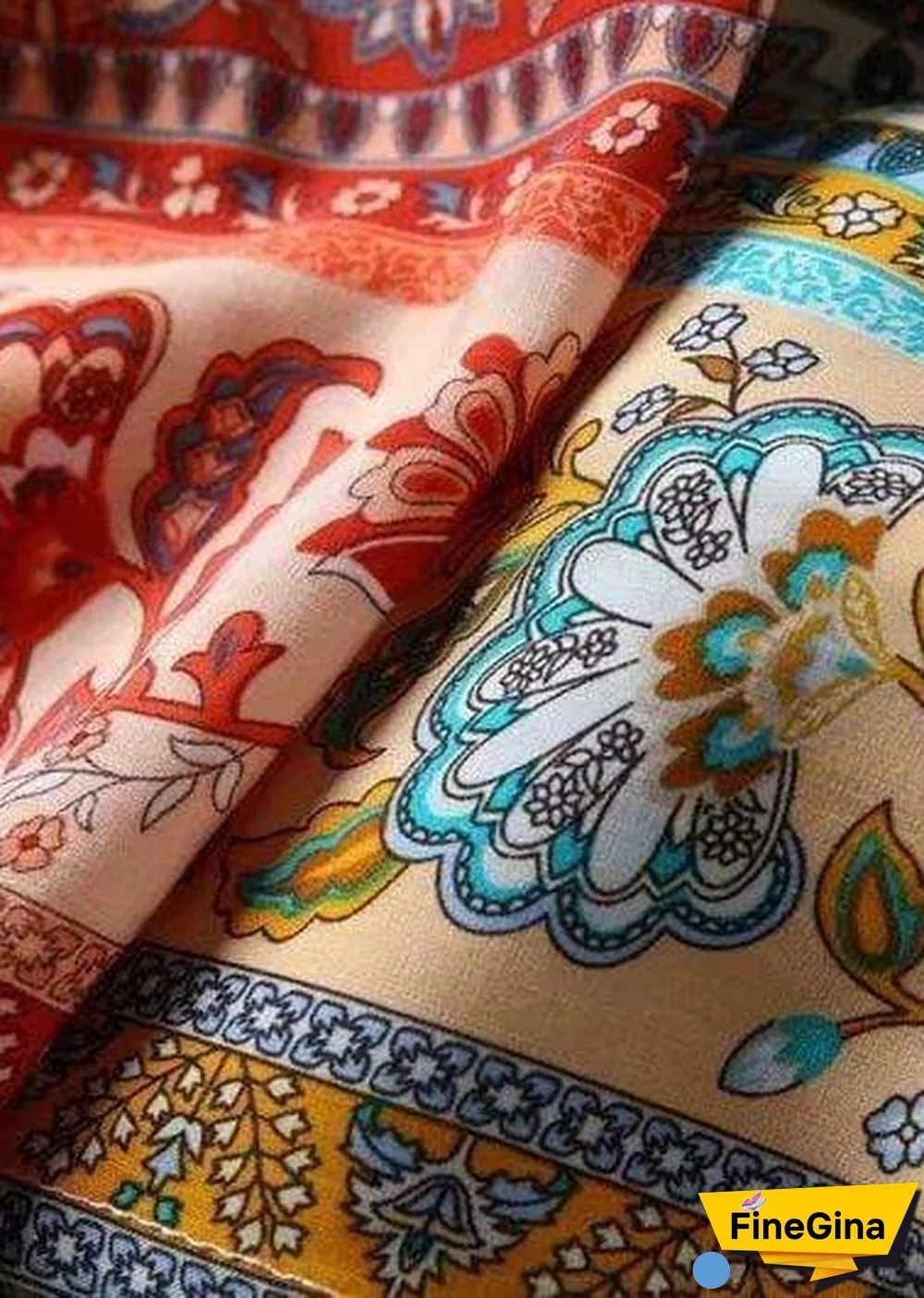 Women's Chic Sienna Boho Kimono - Red Dress