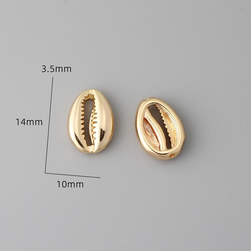1 Piece Brass Conch Shell Jewelry Accessories Pendant