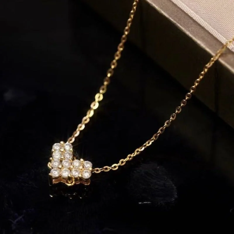 Two-Way Heart Shape Necklace | IFYHOME