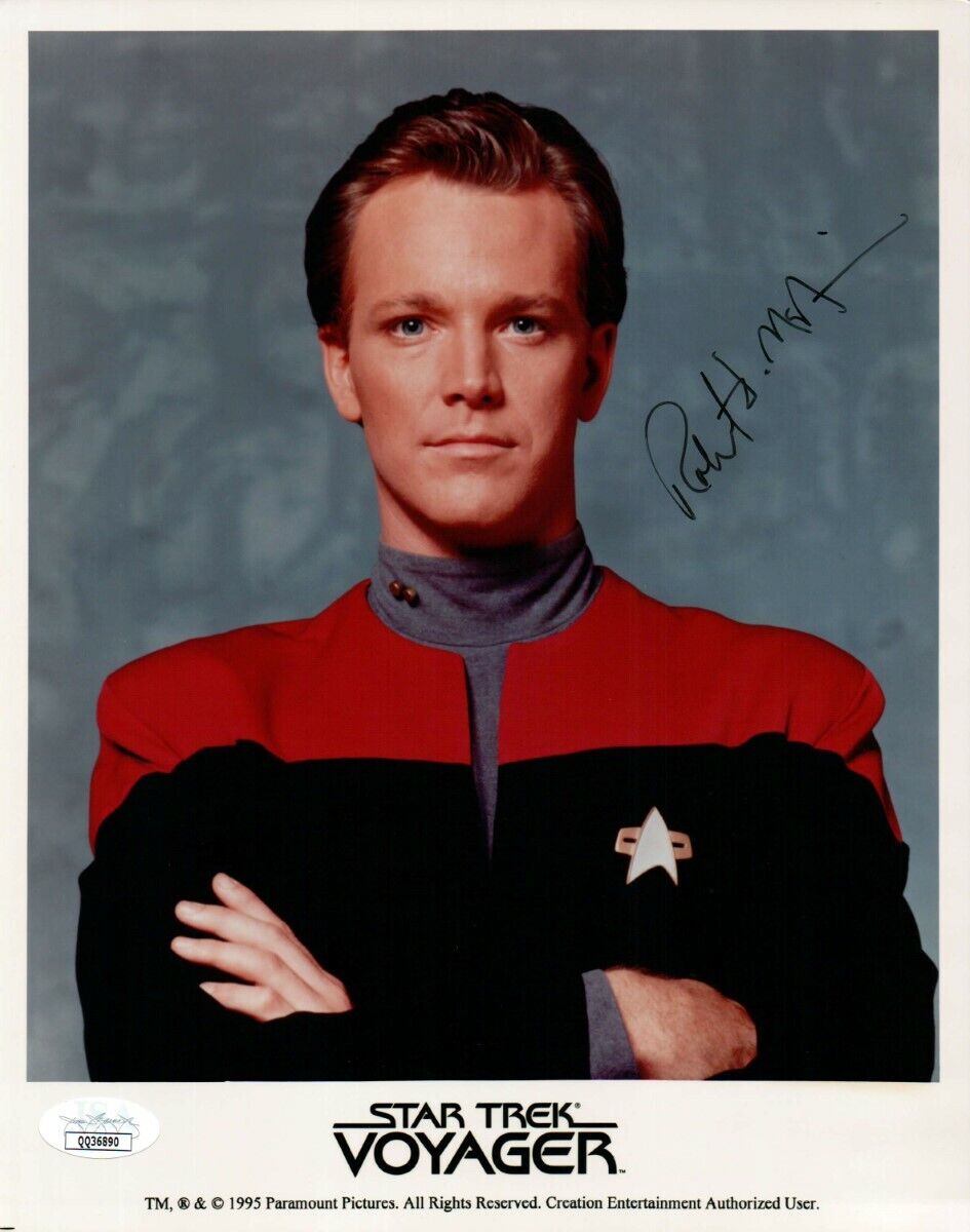 Robert Duncan McNeill Signed Autograph 8X10 Photo Poster painting Star Trek Voyager JSA QQ36890