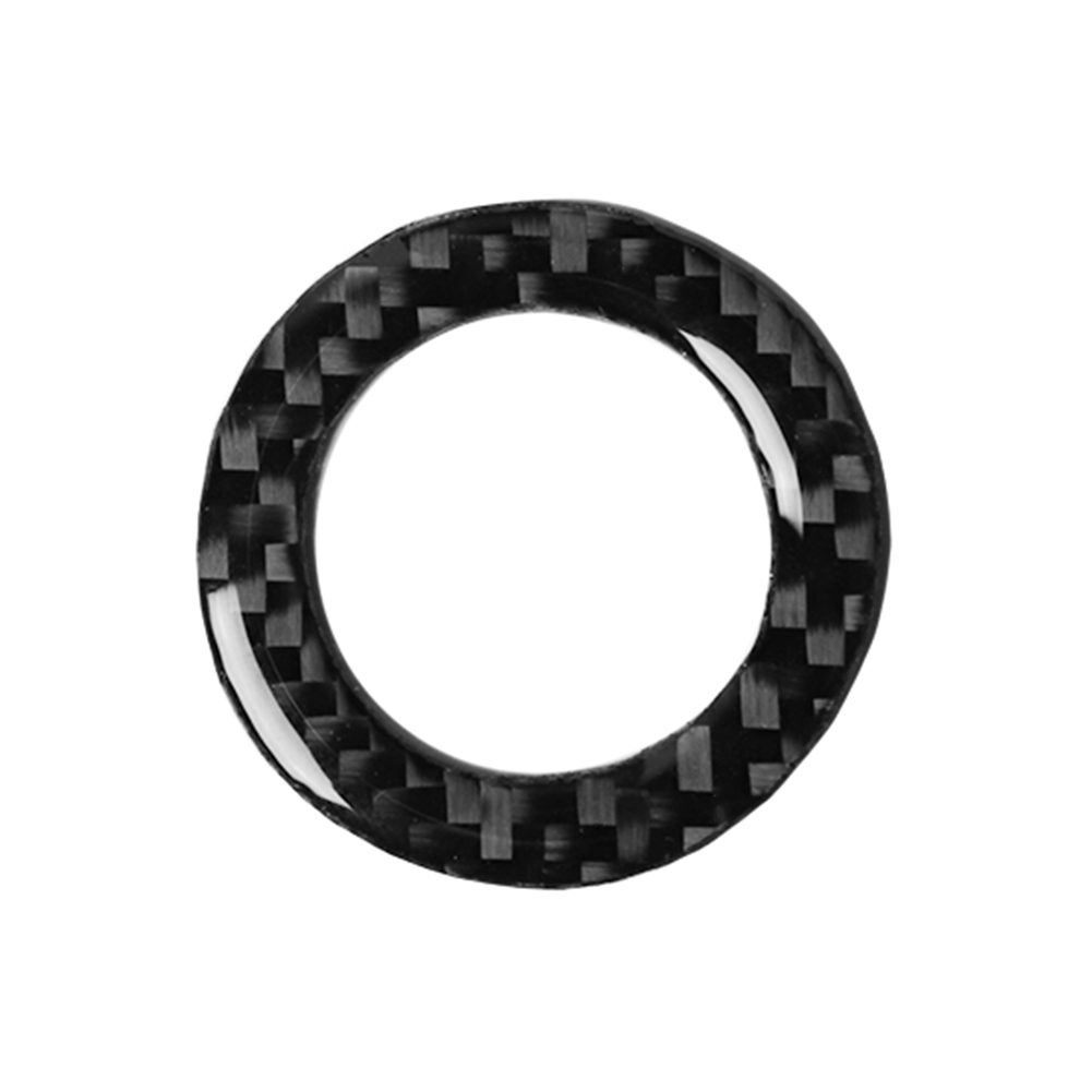 

Carbon Fiber Ignition Key Ring Cover Trim Sticker for Ford Mustang 09-13, 501 Original