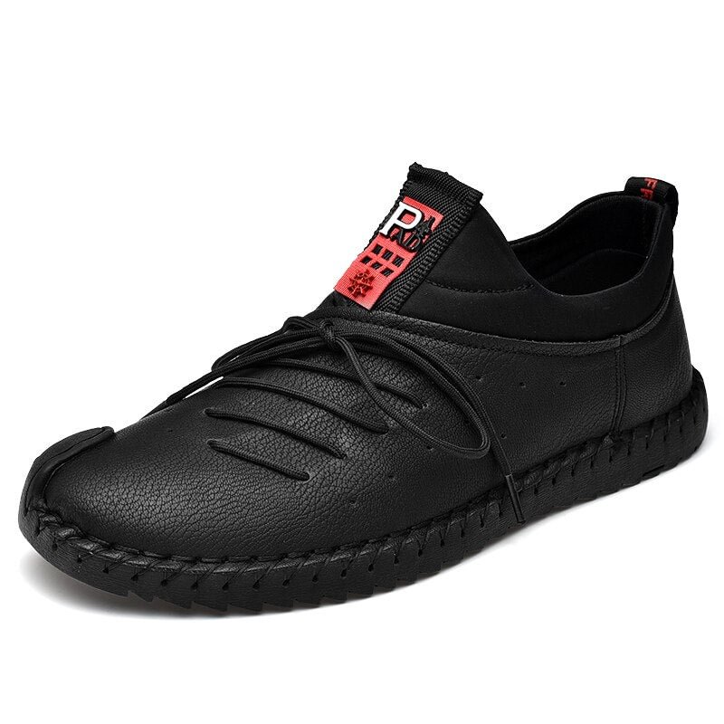 Men's Shoes High Quality Leather Men's Casual Shoes Outdoor Non-slip Men's Moccasins Comfortable Breathable Mans Footwear