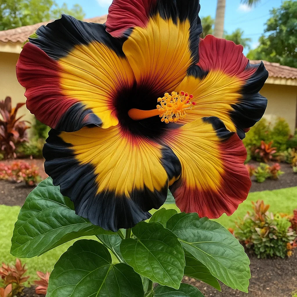 Inferno Queen-Double Hibiscus Bulbs
