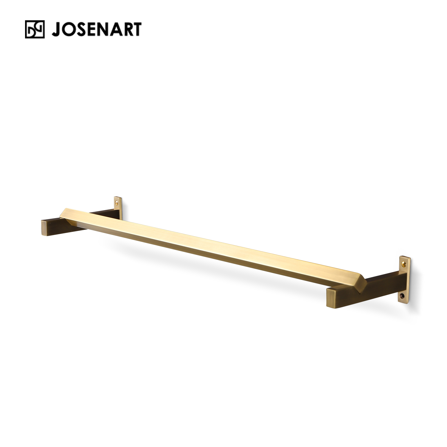 Brass Wall Mount Towel Bar JOSENART Josenart