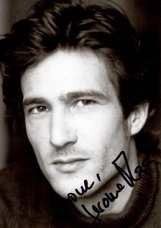 French Actor JEROME MARC Signed Photo Poster painting