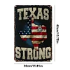 Texas Strong - Vintage Metal Signs - 20*30cm/30*40cm - Western&Warning