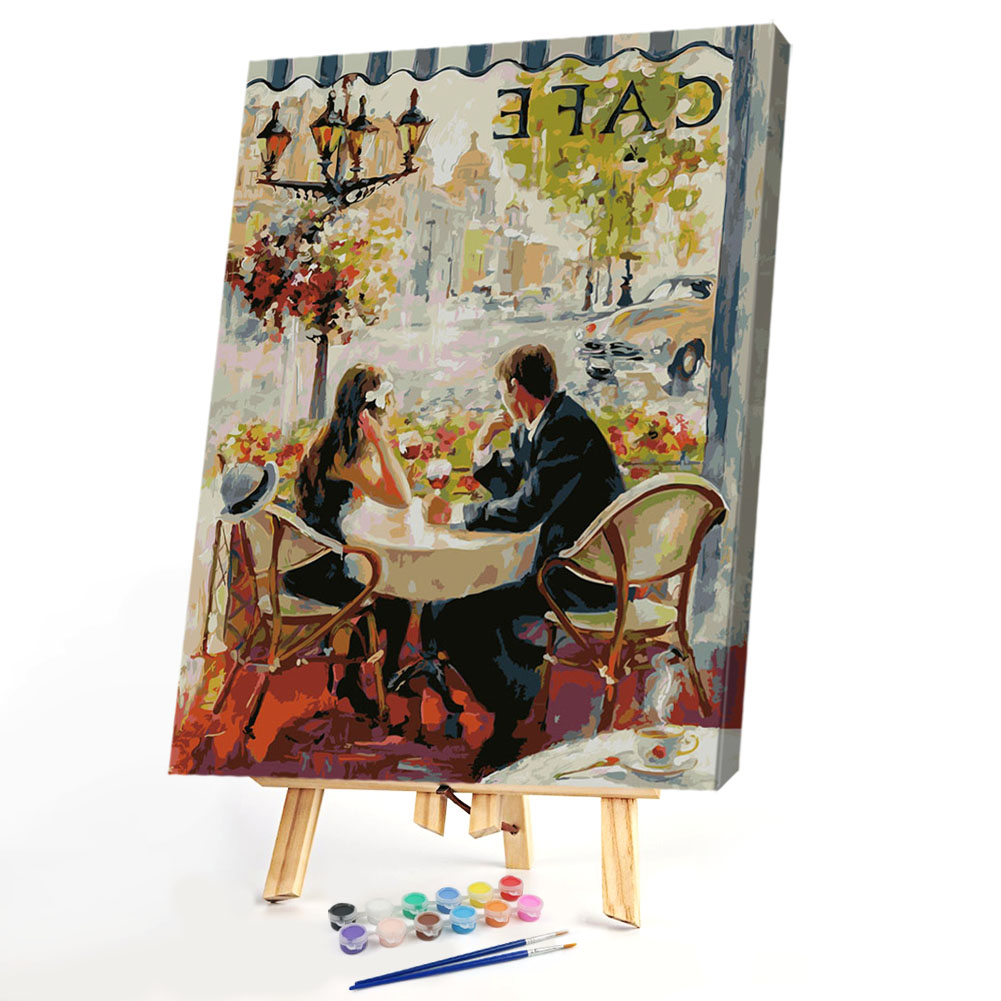 

40x50cm - Paint By Numbers Dating Couple, 501 Original