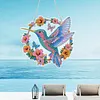 Bird DIY Diamond Painting Acrylic Special Shape Pendant Hanging Kit