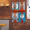 4pcs - Lady - Vintage Metal Signs(12*16Inch)-Pin-up-girls
