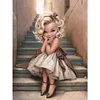 Diamond Painting -DIY Round Drill Young Girl