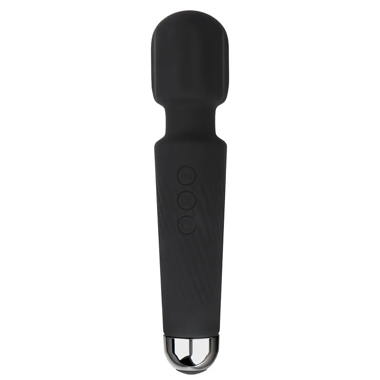 Rechargeable Therapeutic Wand Massager – 8 Speeds & 20 Vibration Patterns for Full-Body Relaxation