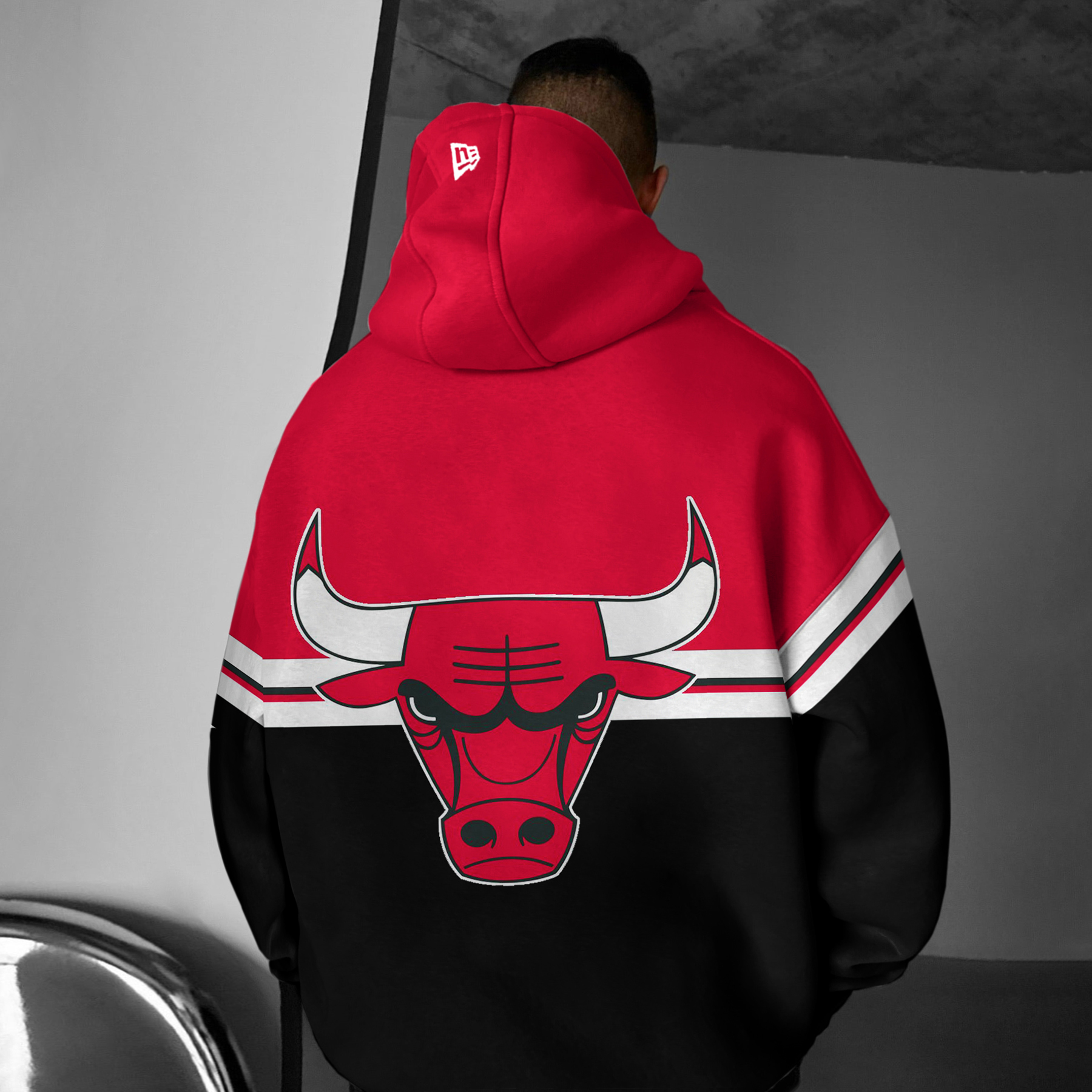 Oversize Bulls Hoodie