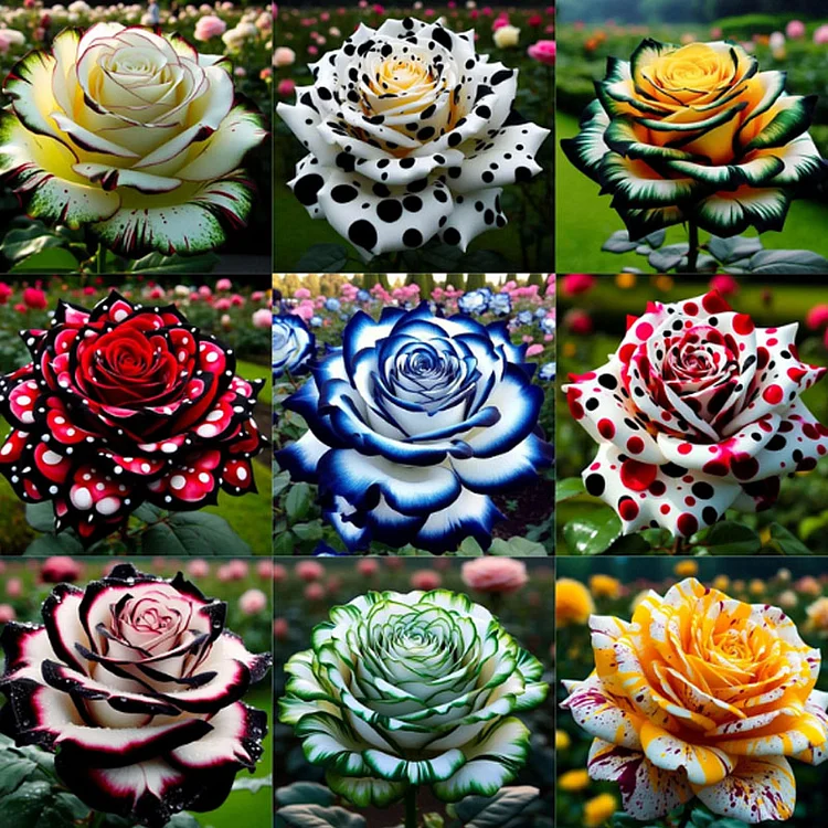🌹Rare Blue White Rose&mdash;Ice Aurora