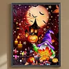 Diamond Painting-DIY Full Round Drill Halloween Gnome
