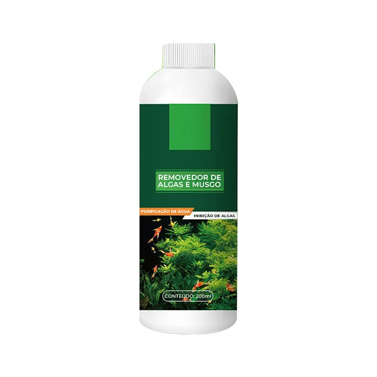 Removedor de Algas e Musgo para Aquário - Purificação de Água Segura