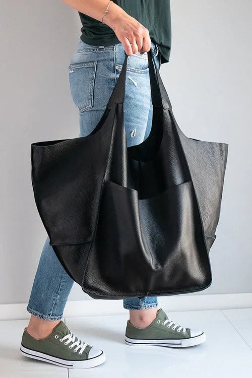 Oversized Shoulder Hobo Bag
