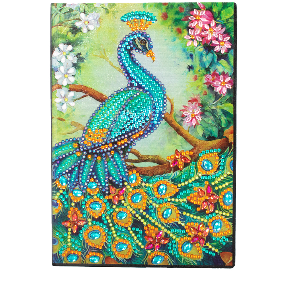 

Peacock - 5D DIY Craft Notebook, 501 Original