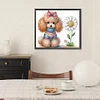 Diamond Painting-DIY Crystal Rhinestone Teddy Dog