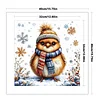 Winter Bird-11CT Stamped Cross Stitch Kit(40x40cm)