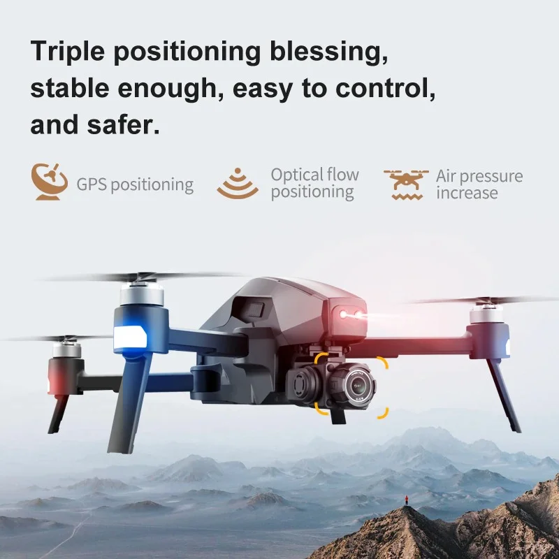 M1 Pro 2 drone 4k HD mechanical 2-Axis gimbal camera 5G wifi gps system supports TF card drones distance 1.6km
