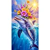 Dolphin - Diamond Painting - Full Round Drill (Canvas|40*70cm)