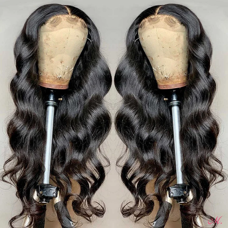 Body Wave Glueless 13x6 Lace Frontal Wig Deep Hairparting