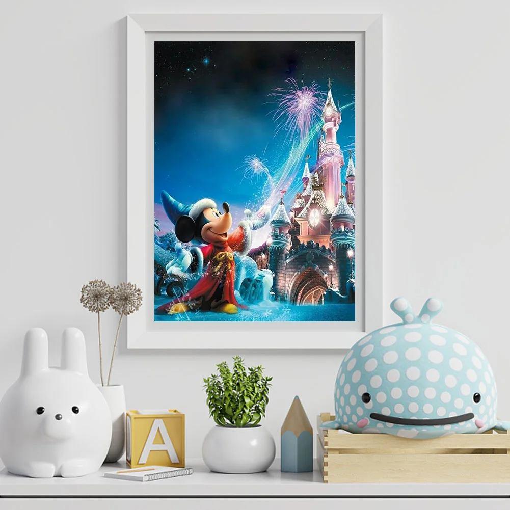 Full Round Diamond Painting 30*40cm - Mickey