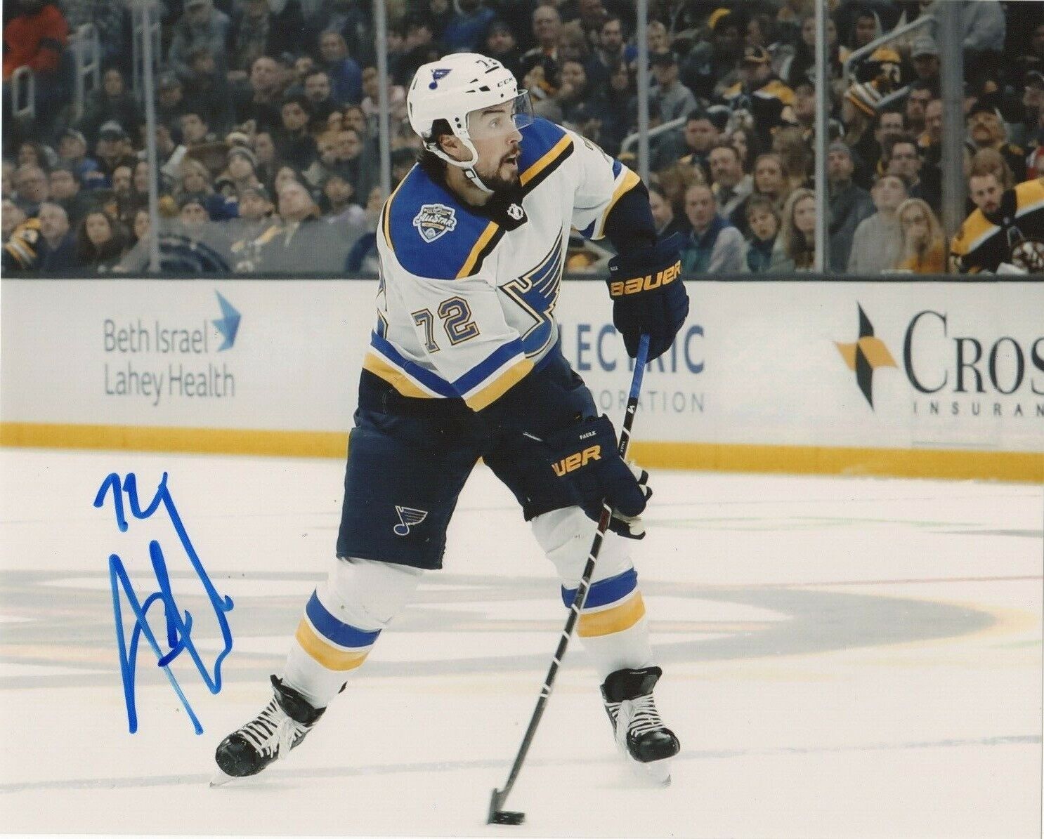 St Louis Blues Justin Faulk Autographed Signed 8x10 Photo Poster painting COA #9