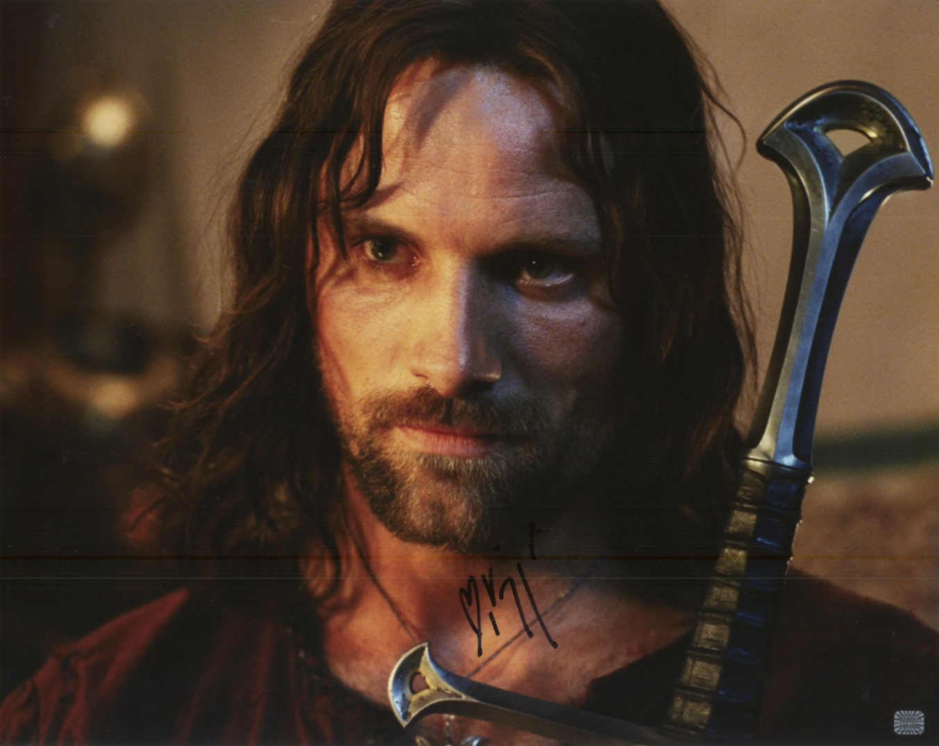 Viggo Mortensen signed autographed 16x20 Photo Poster painting! Lord of the Rings! AMCo! 9266