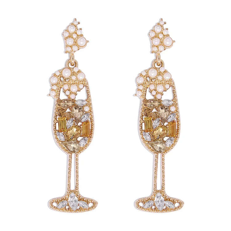 Evening Rhinestone Earrings