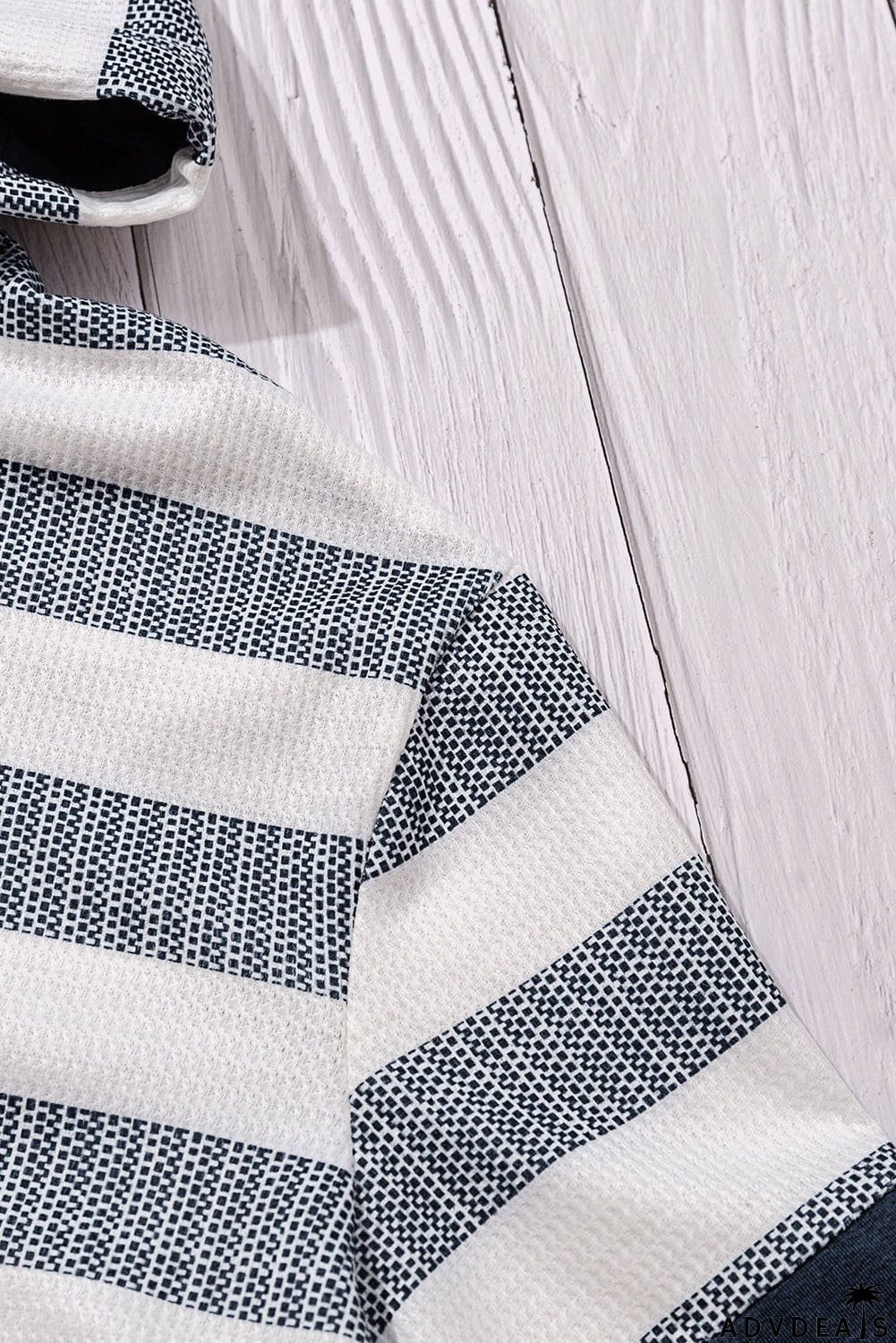 Color Block Drawstring Hoodie