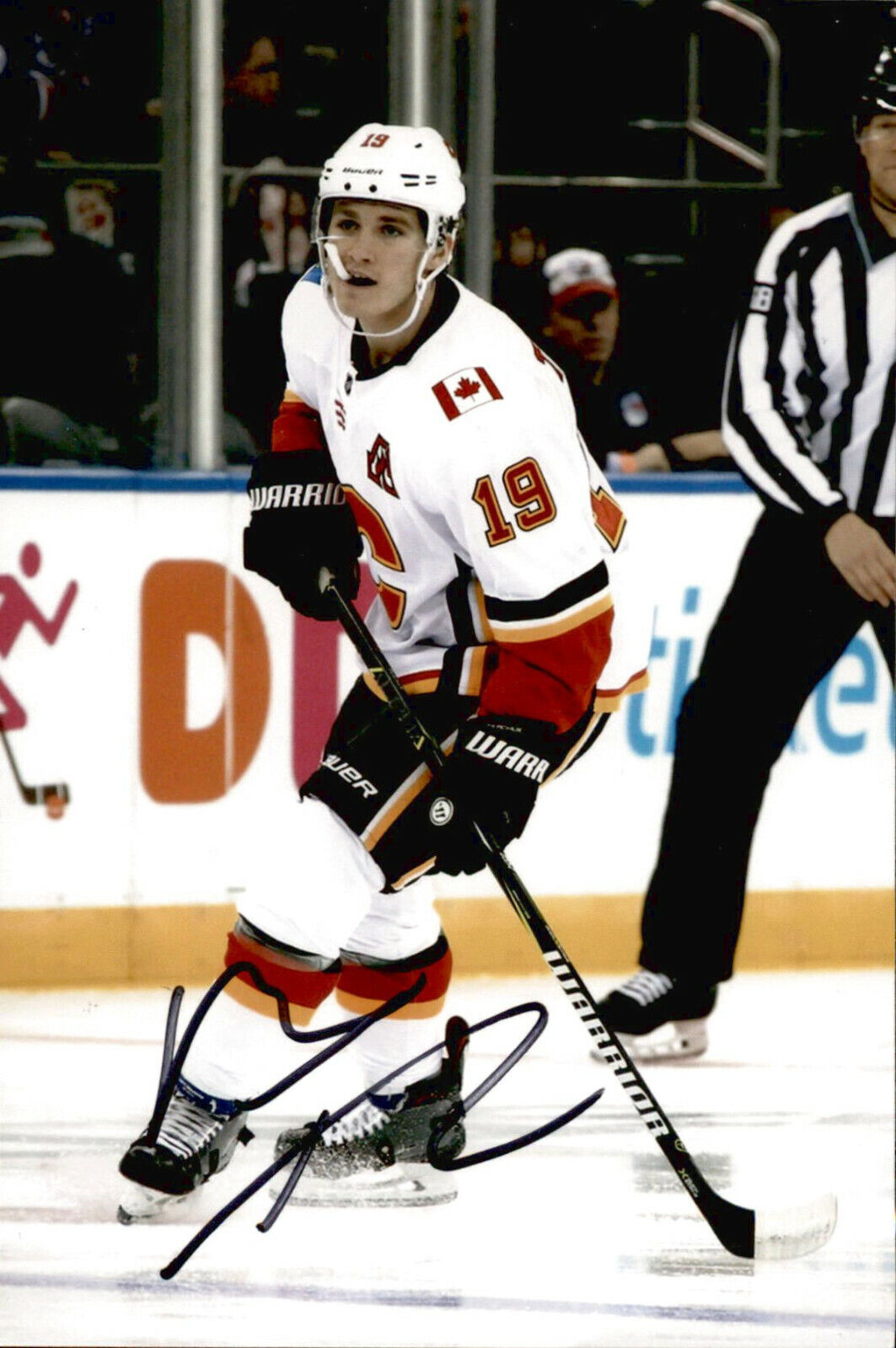 Matthew Matt Tkachuk SIGNED autographed 4x6 Photo Poster painting CALGARY FLAMES #13