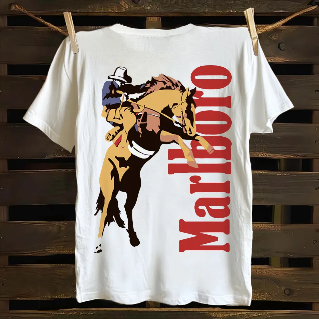 Cowboy Graphic Print T-shirt