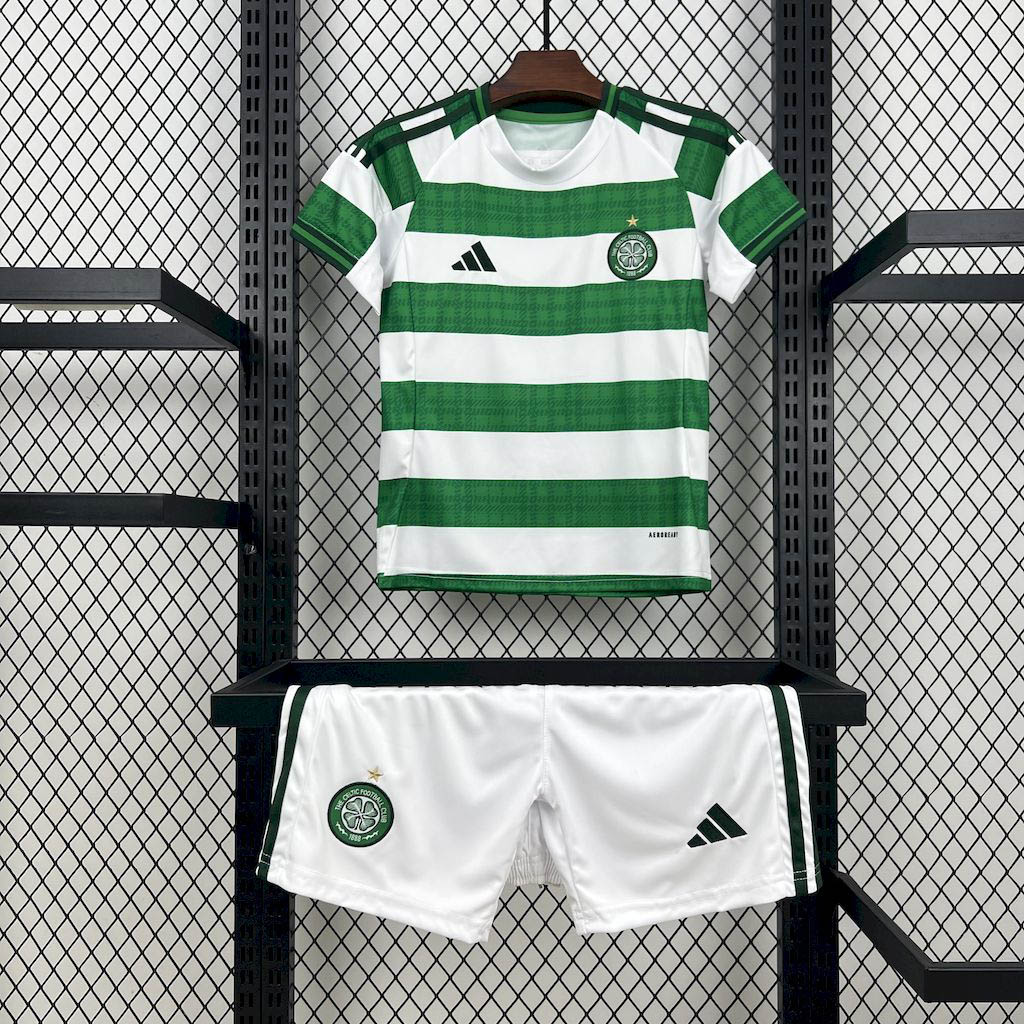 2025-2026 KIDS Celtic FC Home Football Shirt 1:1 Thai Quality- Maxi Kits