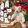 2025 NEW Memory Bear Template Ruler Set(10 PCS) - With Instructions