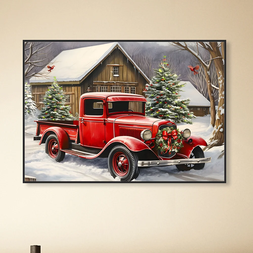Diamond Painting - Full Round Drill - Car(Canvas|40*30cm)