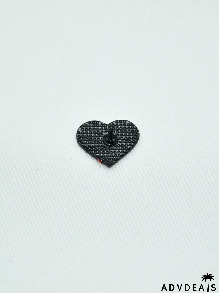 Heart Design Brooch