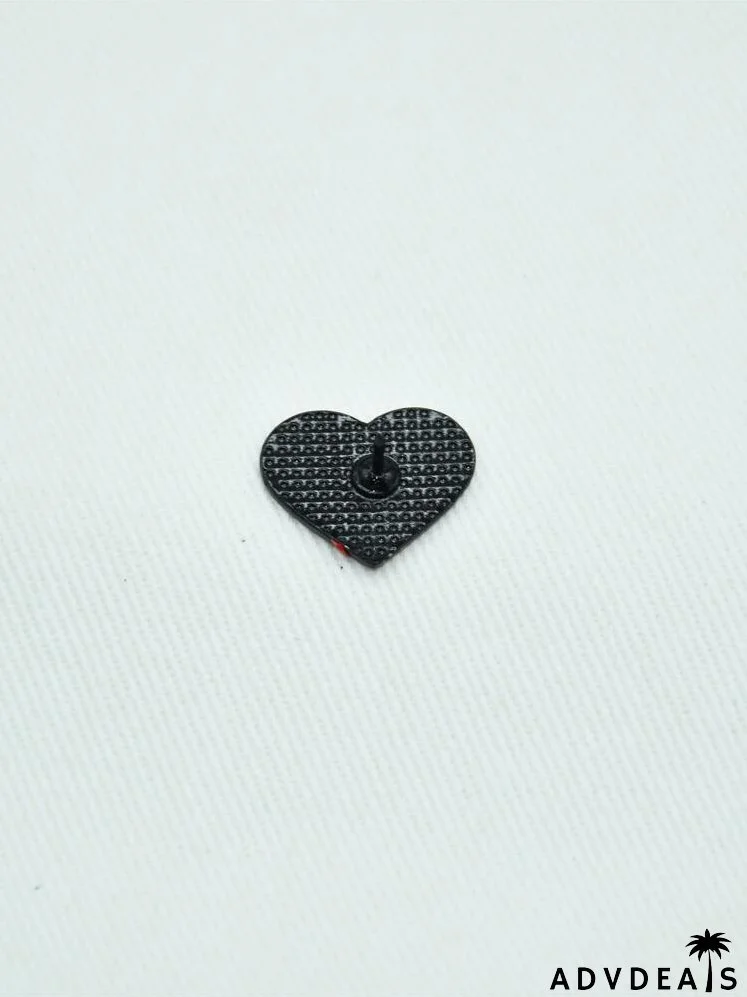 Heart Design Brooch