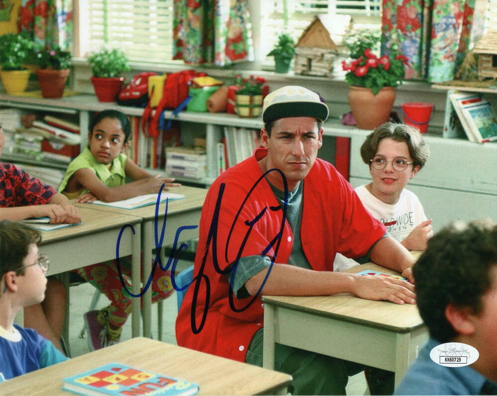 ADAM SANDLER SIGNED AUTOGRAPH 8x10 Photo Poster painting - BILLY MADISON, THE WATERBOY STAR, JSA