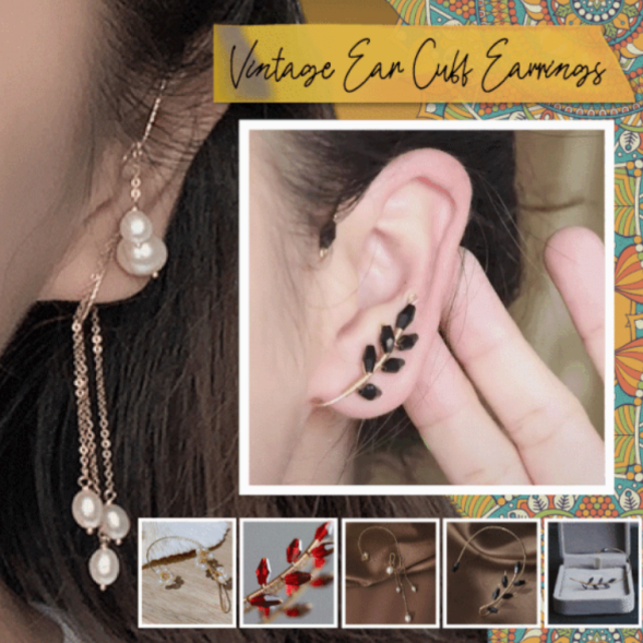 Vintage Ear Cuff Earrings