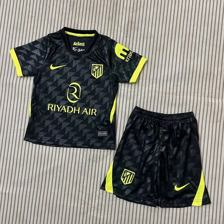 Kids Atletico Madrid 26/27 Away Jersey 1:1 Thai Quality